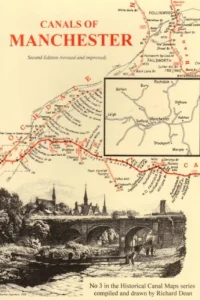 Canals of Manchester - historical map