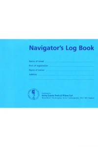 Navigator's Log Book – Refill
