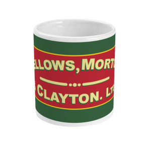 Fellows, Morton & Clayton Ceramic Mug (Red, Green & Yellow)