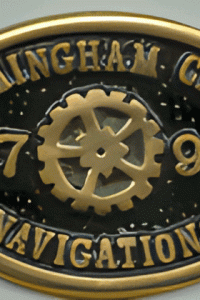 Birmingham Canal Navigations Brass Plaque