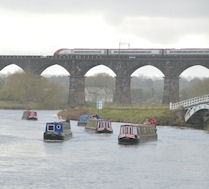 Dutton Viaduct on the River Weaver