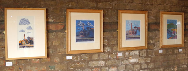 Canal Linocuts exhibition at the National Waterways Museum