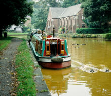Worsley on the Bridgewater Canal