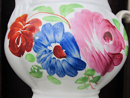 Rose ceramic decoration
