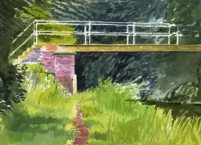 Canals in the landscape