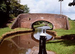 Towpaths and bridges were built to accommodate horses