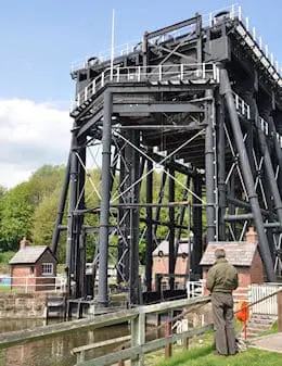 Anderton Lift on the River Weaver