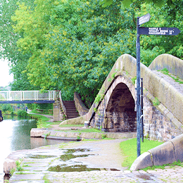 Dukinfield Junction, right for the Macclesfield Canal