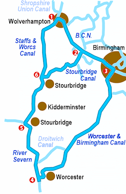 The Stourport Ring & Stourbridge Ring