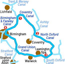 The Warwickshire Ring Map