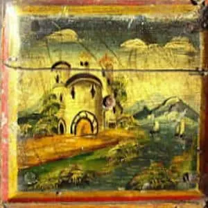 Canal Folk Art - Roses and Castles by Tony Lewery