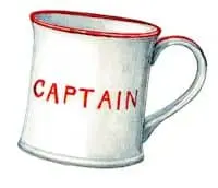 Captain mug