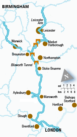 Grand Union Canal Map