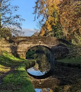 A typical canal bridge