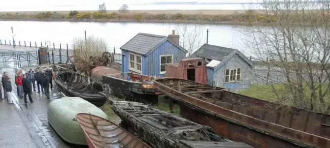 Grant to NWM to restore 2 nationally important boats 2 NWM slipway